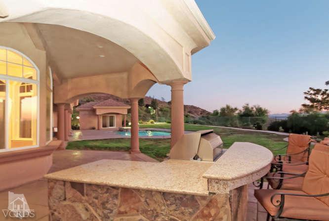 3402 Deep Waters Court Simi Valley, CA 93065 - Photo 37 of 48 a front view of a house with garden and patio