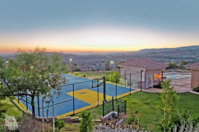 3402 Deep Waters Court Simi Valley, CA 93065 - Photo 47 of 48 an aerial view of a house