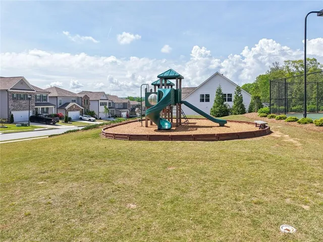 swimming pool view with a outdoor space