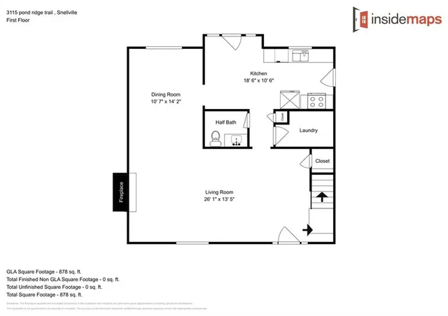 $2,200 | 3115 Pond Ridge Trail, Snellville, GA 30078