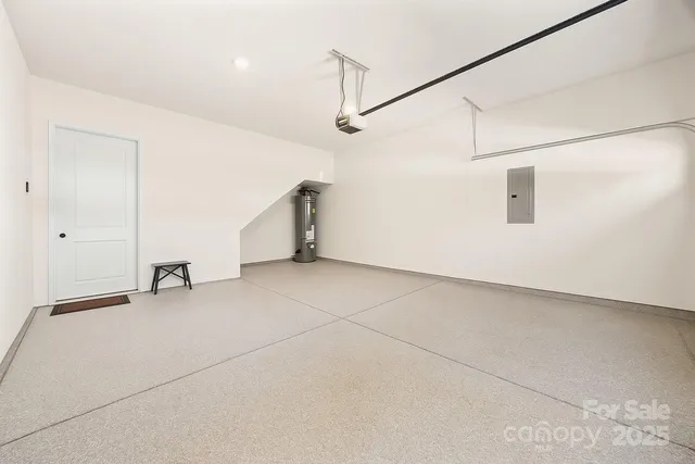 a view of a big room with carpet