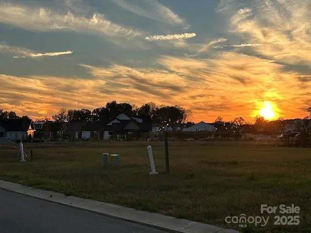 a view of outside space and mountain view