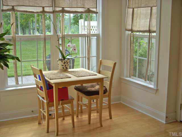 Breakfast room next to the kitchen will be one of your favorite places to relax and enjoy the view.