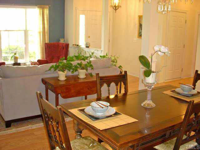 11015 Maplecroft Court Raleigh, NC 27617 - Photo 10 of 10 As you enter this home you see the light and bright open floorplan, living room, formal dining room flow together for great entertaining space.