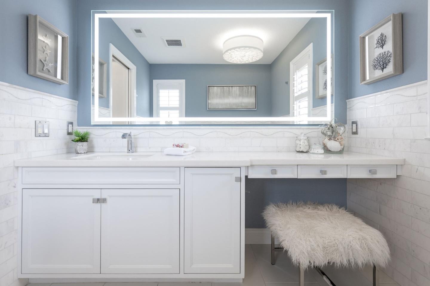 10 Merion Road Half Moon Bay, CA 94019 - Photo 20 of 39 a bathroom with a sink and a mirror