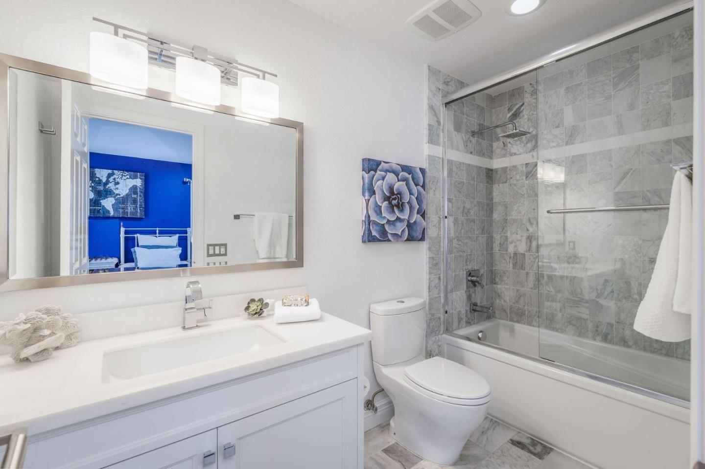 10 Merion Road Half Moon Bay, CA 94019 - Photo 26 of 39 a bathroom with a sink toilet and shower