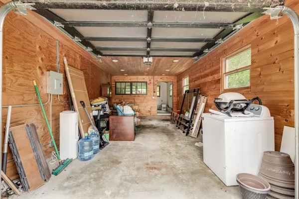 a view of a storage & utility room