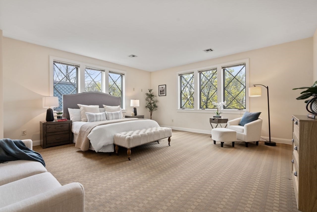 53 Winslow Road Brookline, MA 02446 - Photo 12 of 23 a bedroom with bed couch and window