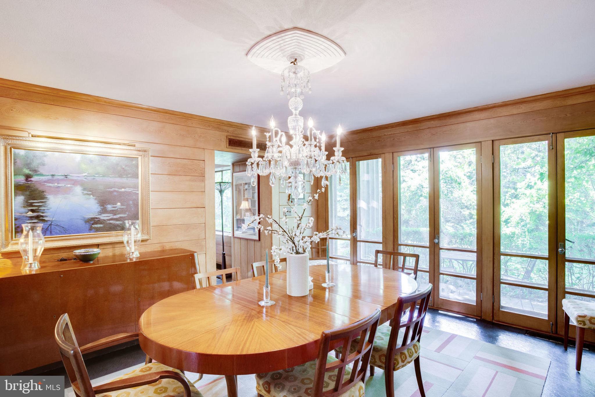 1201 Key Drive Alexandria, VA 22302 - Photo 14 of 82 Dining Room with Doors to Outdoor Seating