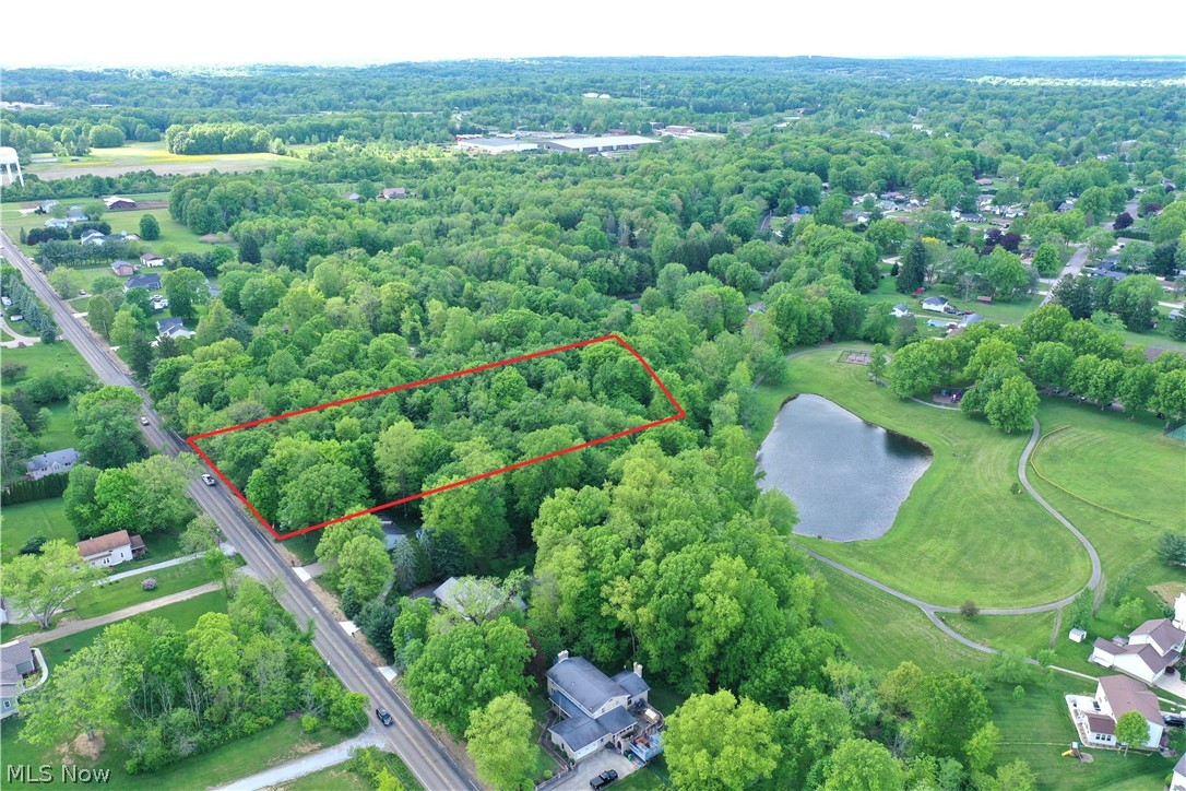Lot #95 Eastern Road Barberton, OH 44203 - Photo 3 of 6 Bird's eye view featuring a water view