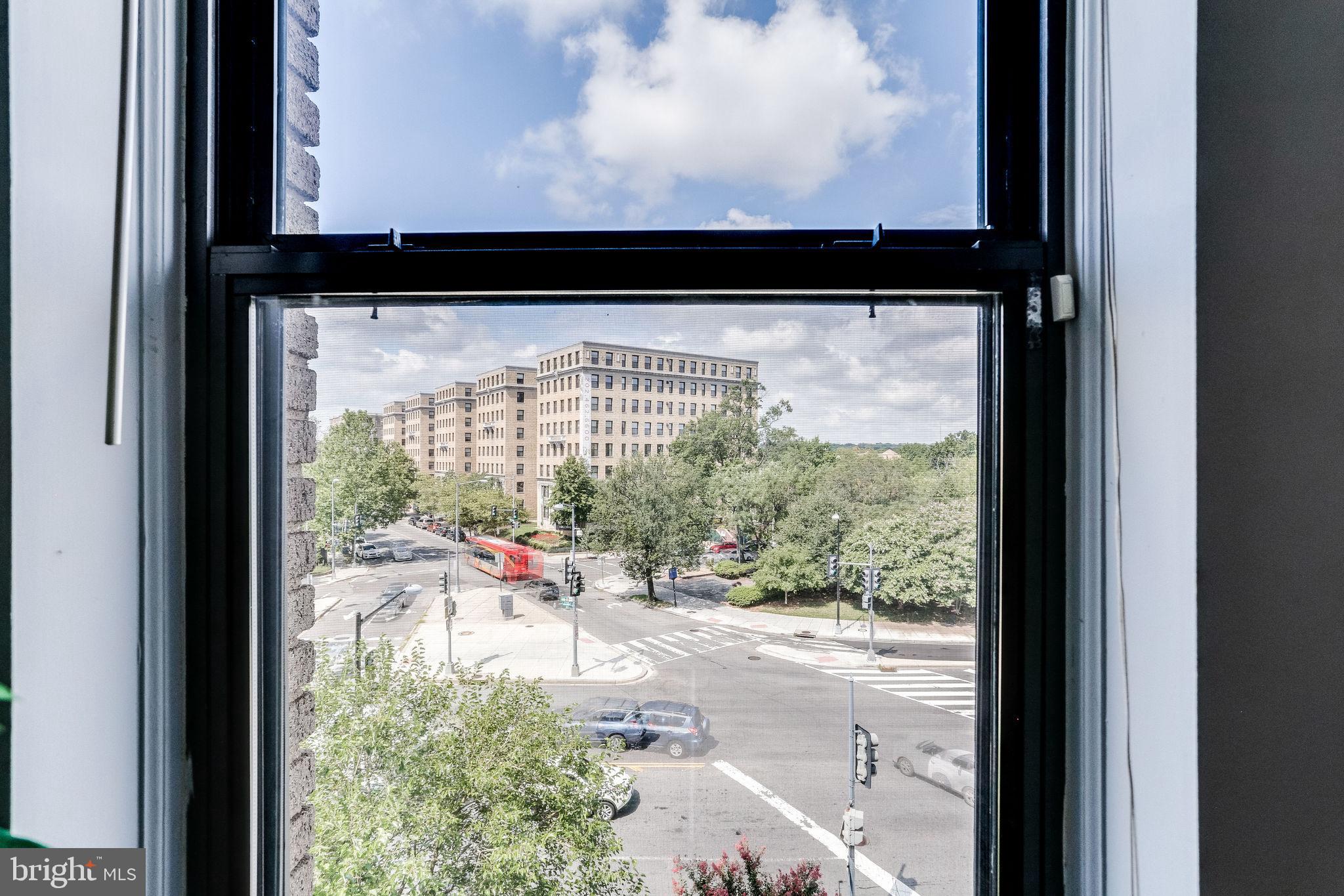 2901 16th Street Northwest, Unit 402 Washington, DC 20009 - Photo 13 of 27 View from the Living Room