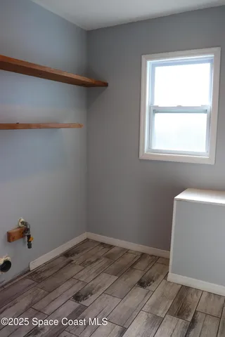 a room with a window