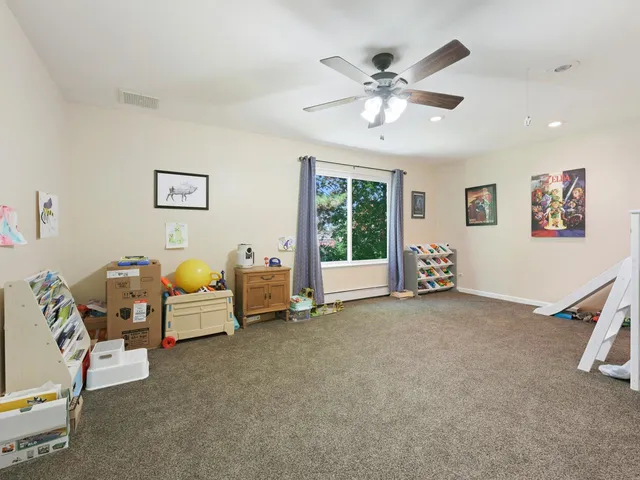 a view of a room with toys