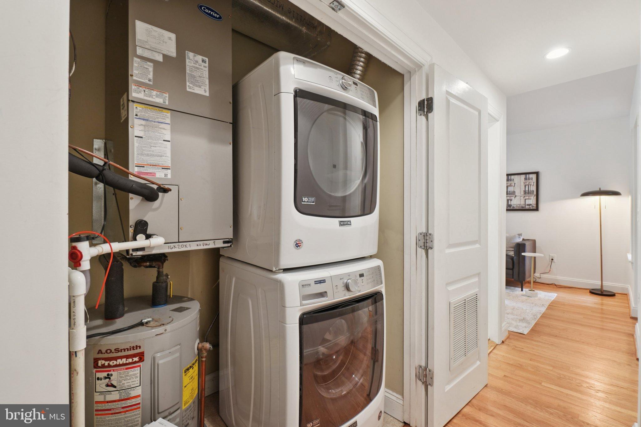 1840 Vernon Street Northwest, Unit 208 Washington, DC 20009 - Photo 25 of 26 a view of a storage & utility room with a sink