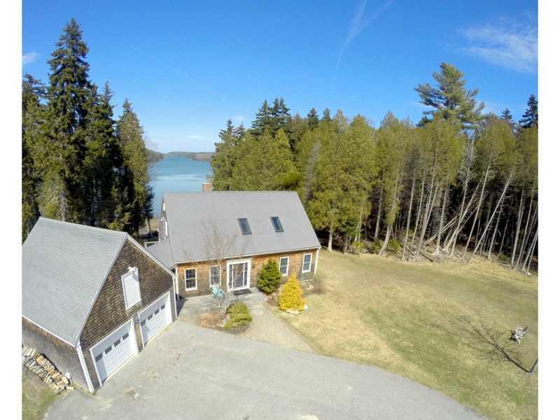 1422 Harpswell Islands Road Harpswell, ME 04066 - Photo 11 of 19 Exterior Front. Home strategically...
