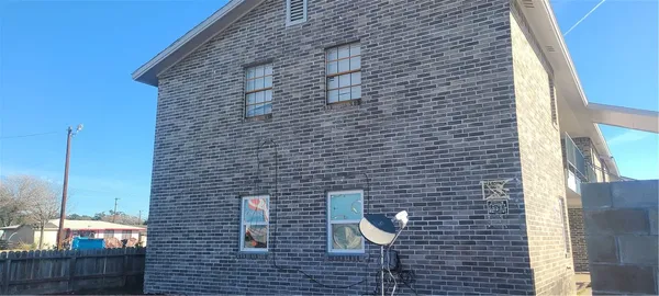 a building with a door