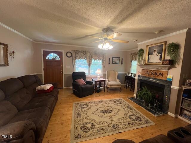 5368 Elevation Road Benson, NC 27504 - Photo 14 of 40 a living room with furniture and a fireplace