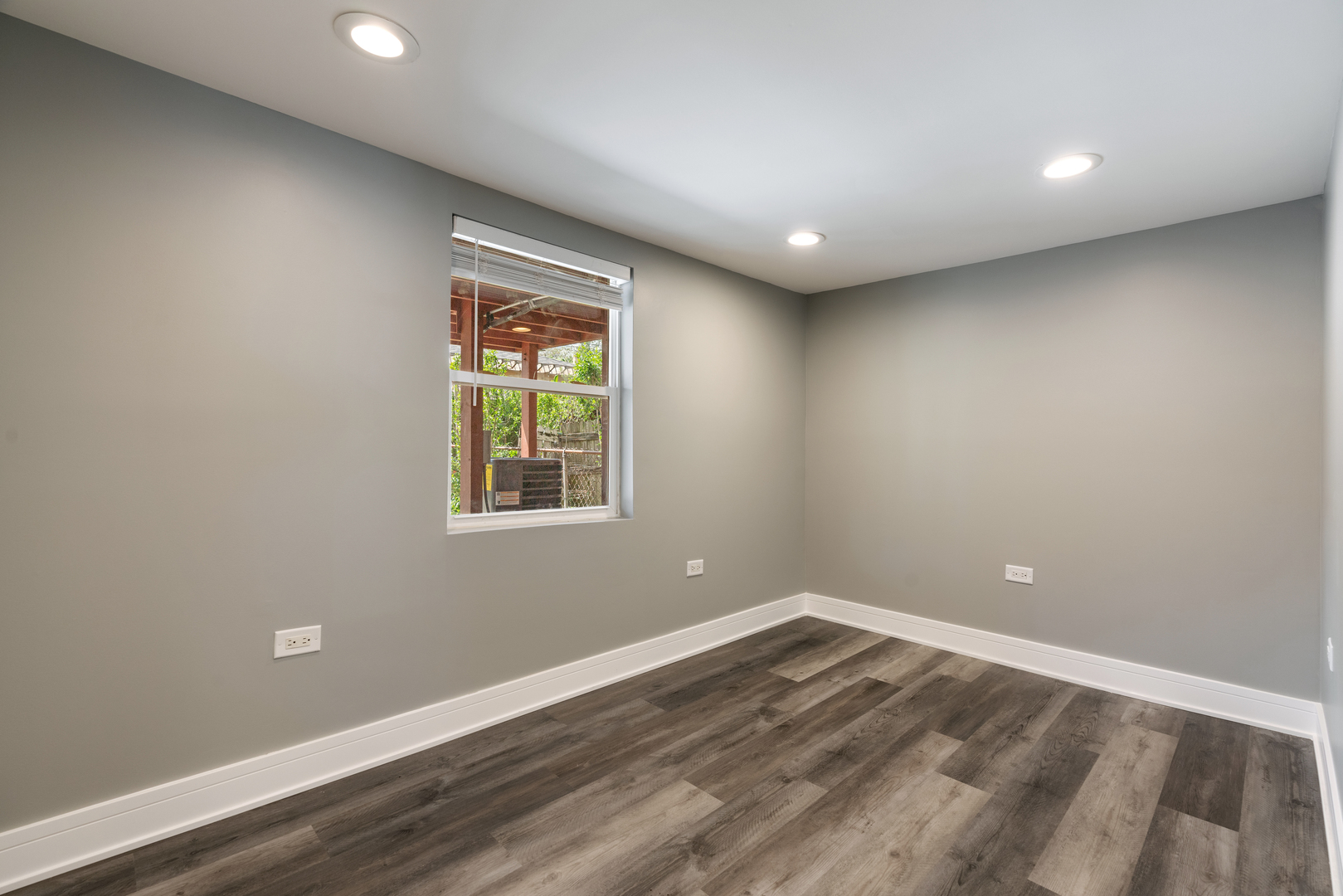 4624 North Springfield Avenue Chicago, IL 60625 - Photo 8 of 44 a view of empty room with wooden floor