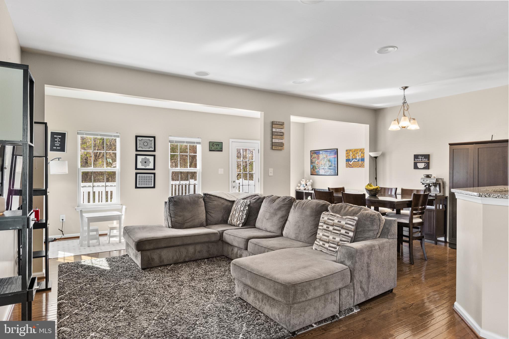 41 Franklin Circle Somerdale, NJ 08083 - Photo 12 of 26 a living room with furniture and a flat screen tv
