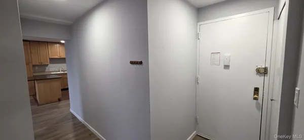 a view of a hallway with a hallway