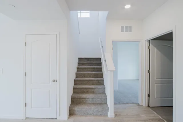 a view of empty room