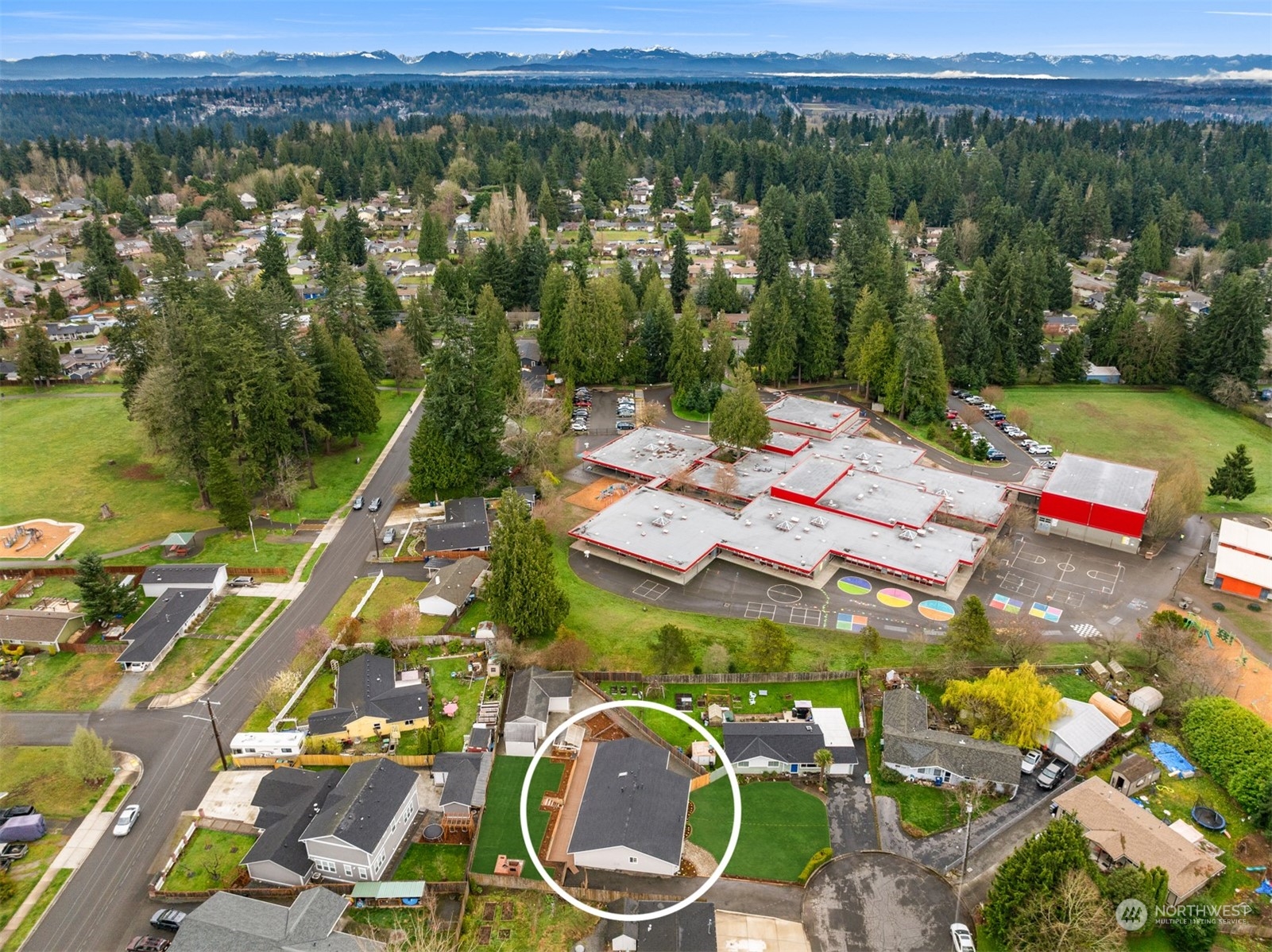4103 223rd Street Southwest Mountlake Terrace, WA 98043 - Photo 36 of 38 a view of a city with an outdoor space