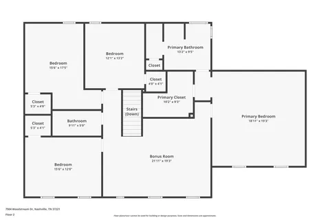 $715,000 | 7504 Woodstream Drive, Nashville, TN 37221