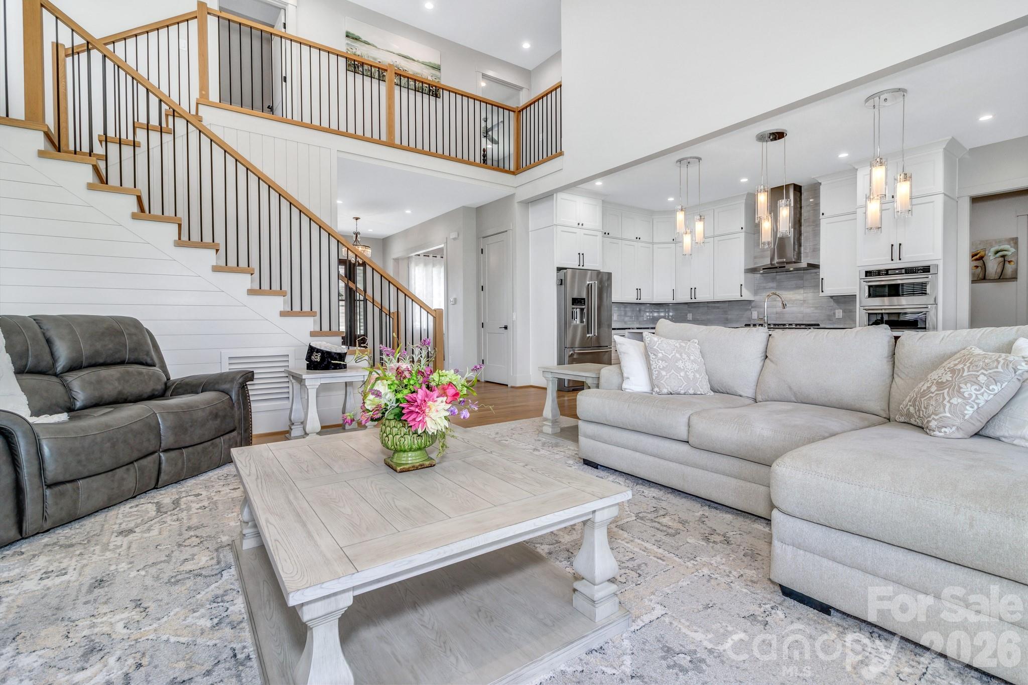 301 Rockbridge Road Mills River, NC 28759 - Photo 12 of 48 a living room with furniture and wooden floor