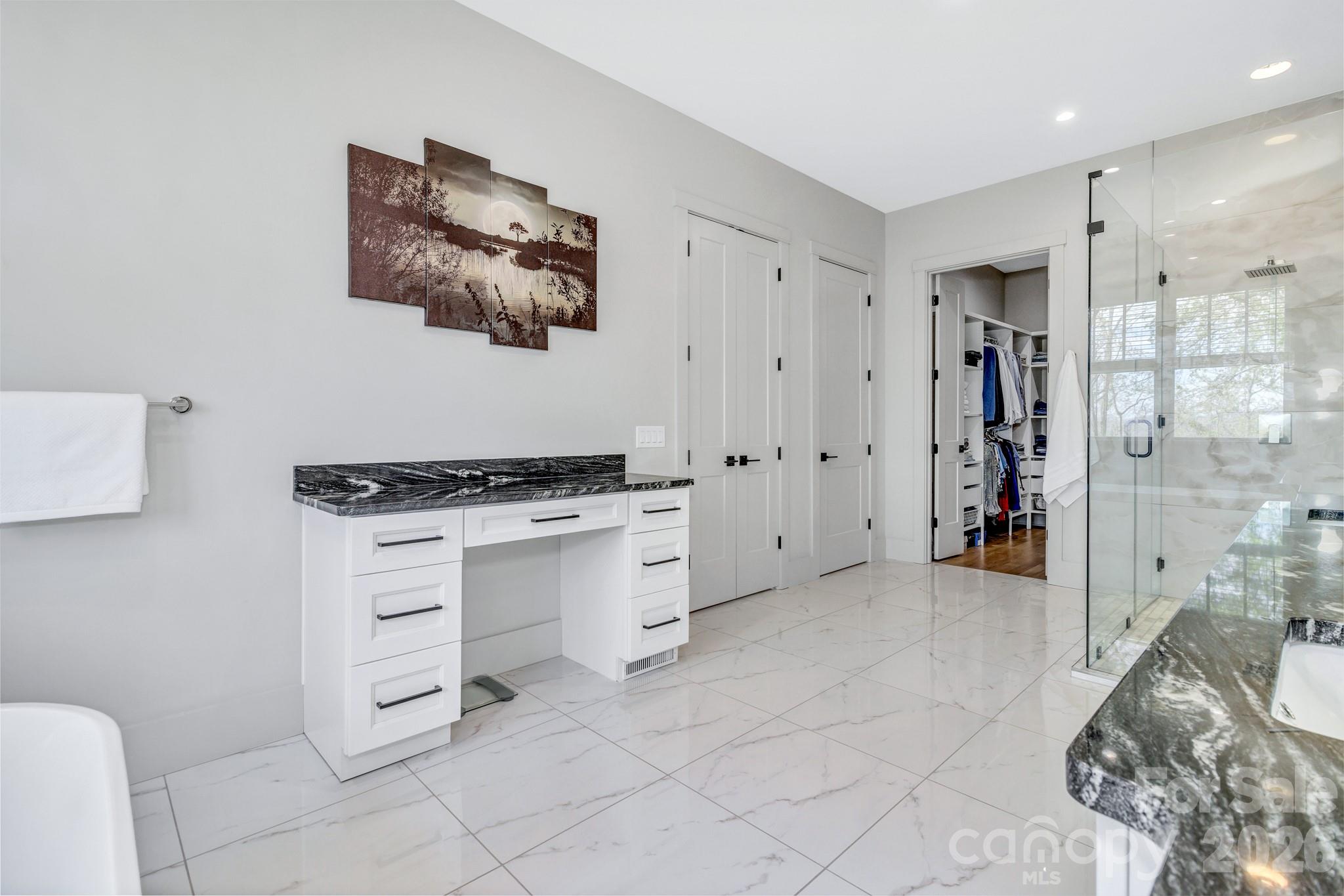 301 Rockbridge Road Mills River, NC 28759 - Photo 24 of 48 a hallway with cabinets and window
