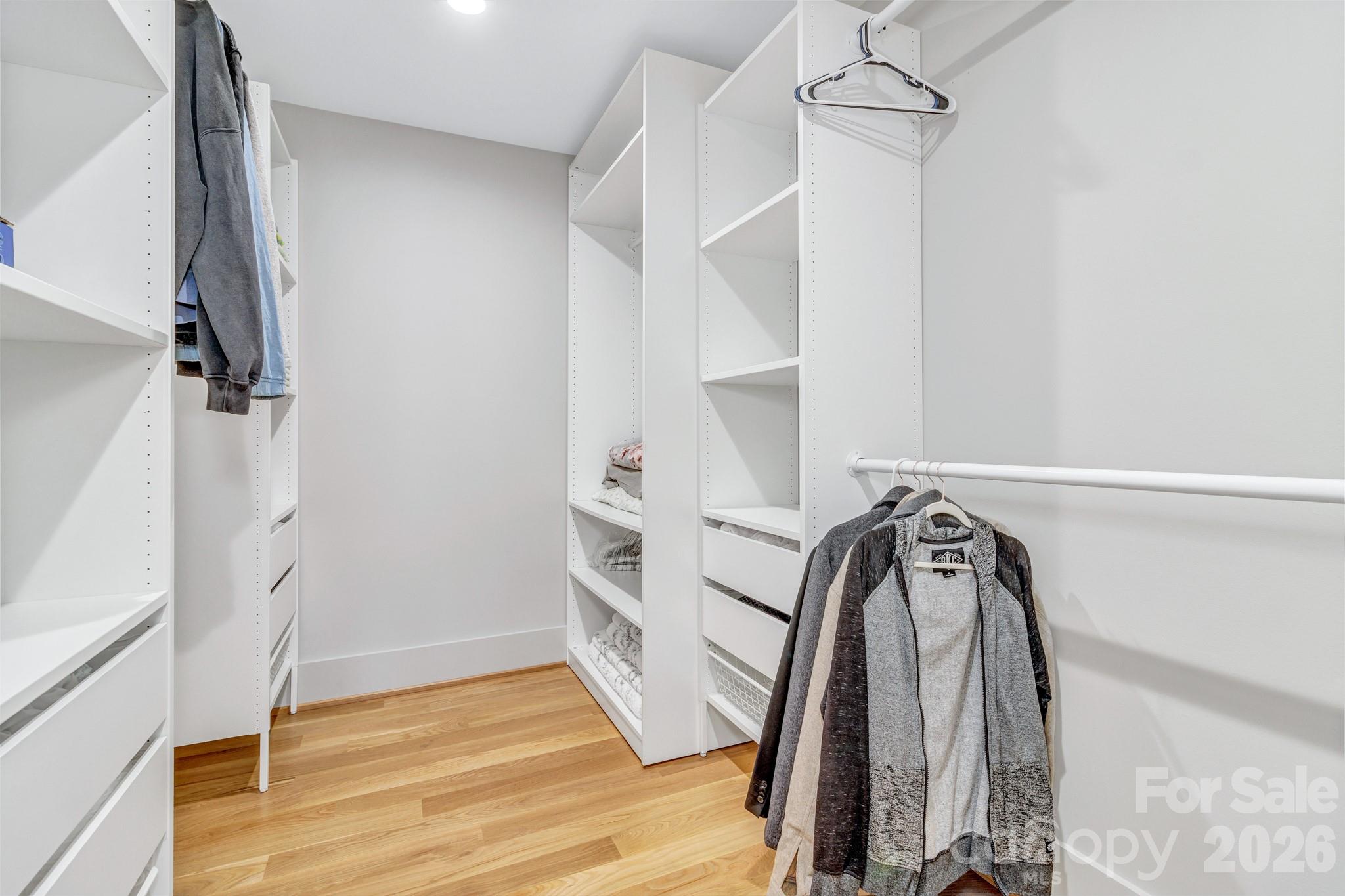 301 Rockbridge Road Mills River, NC 28759 - Photo 41 of 48 a view of walk in closet with empty racks