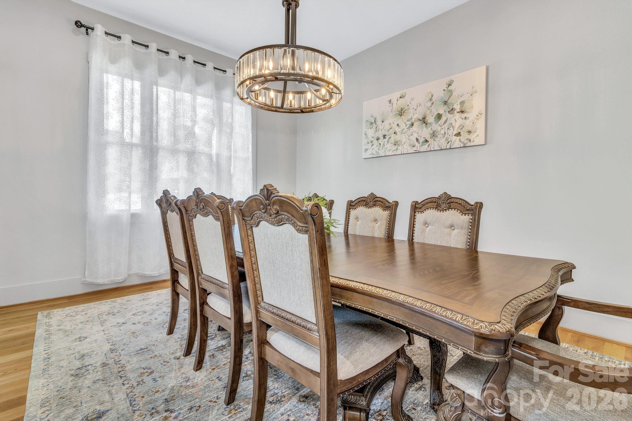 301 Rockbridge Road Mills River, NC 28759 - Photo 5 of 48 a view of a dining room with furniture window and wooden floor