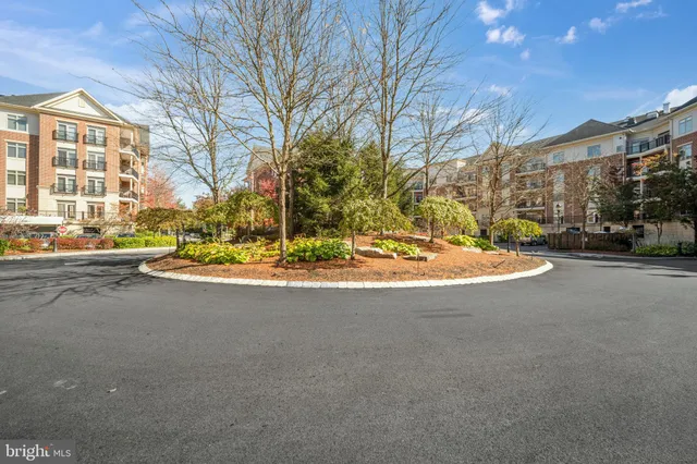 a view of road with large building