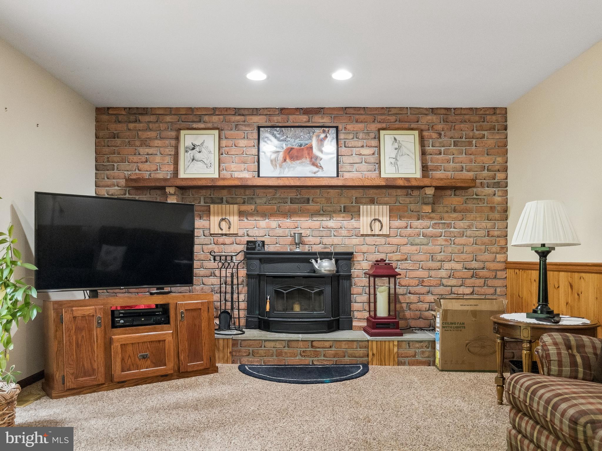 407 Miller Road Reading, PA 19608 - Photo 11 of 37 Family Room with Fireplace