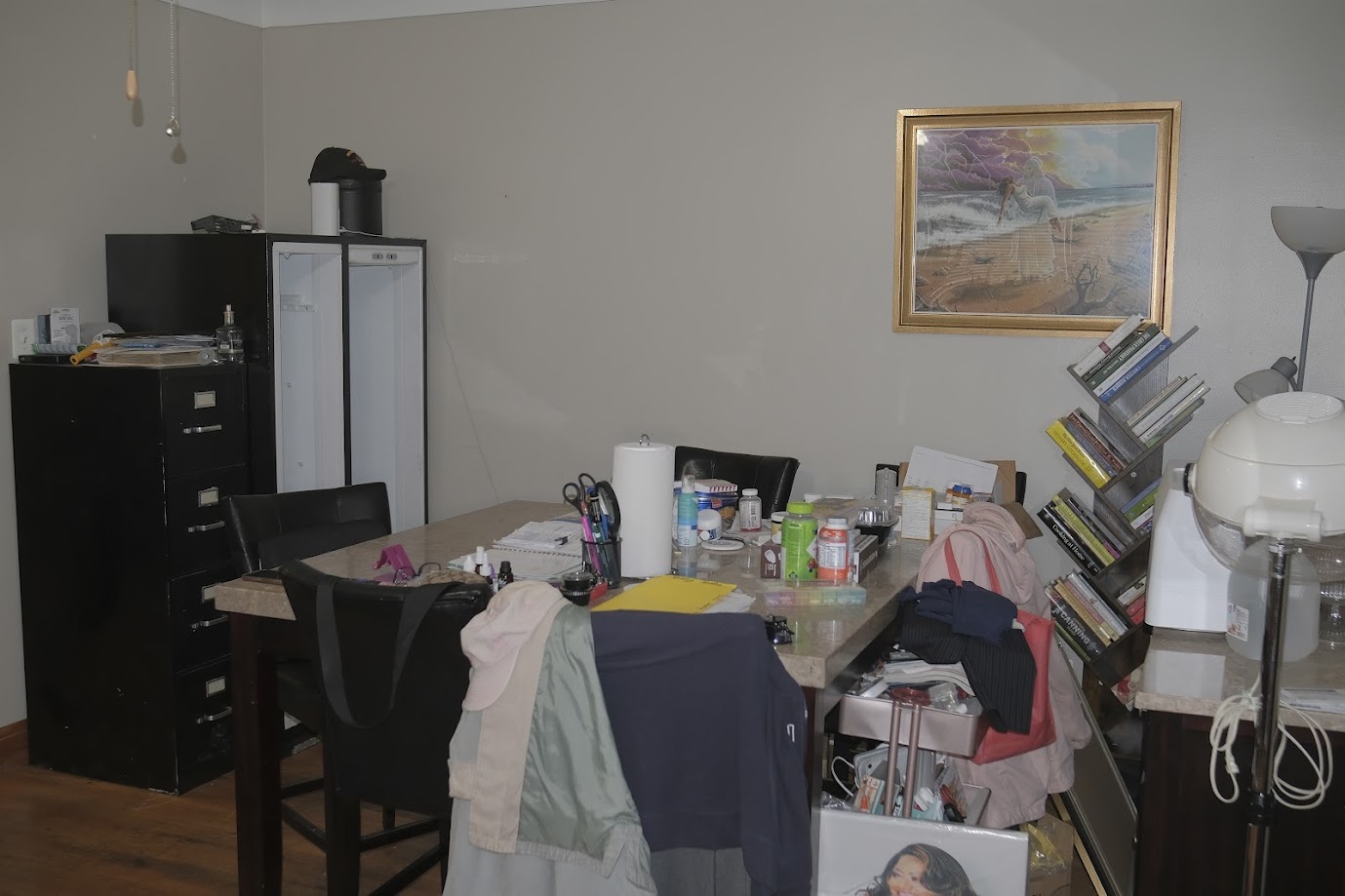 1651 West 79th Street Chicago, IL 60620 - Photo 16 of 29 a dining room with furniture and a flat screen tv