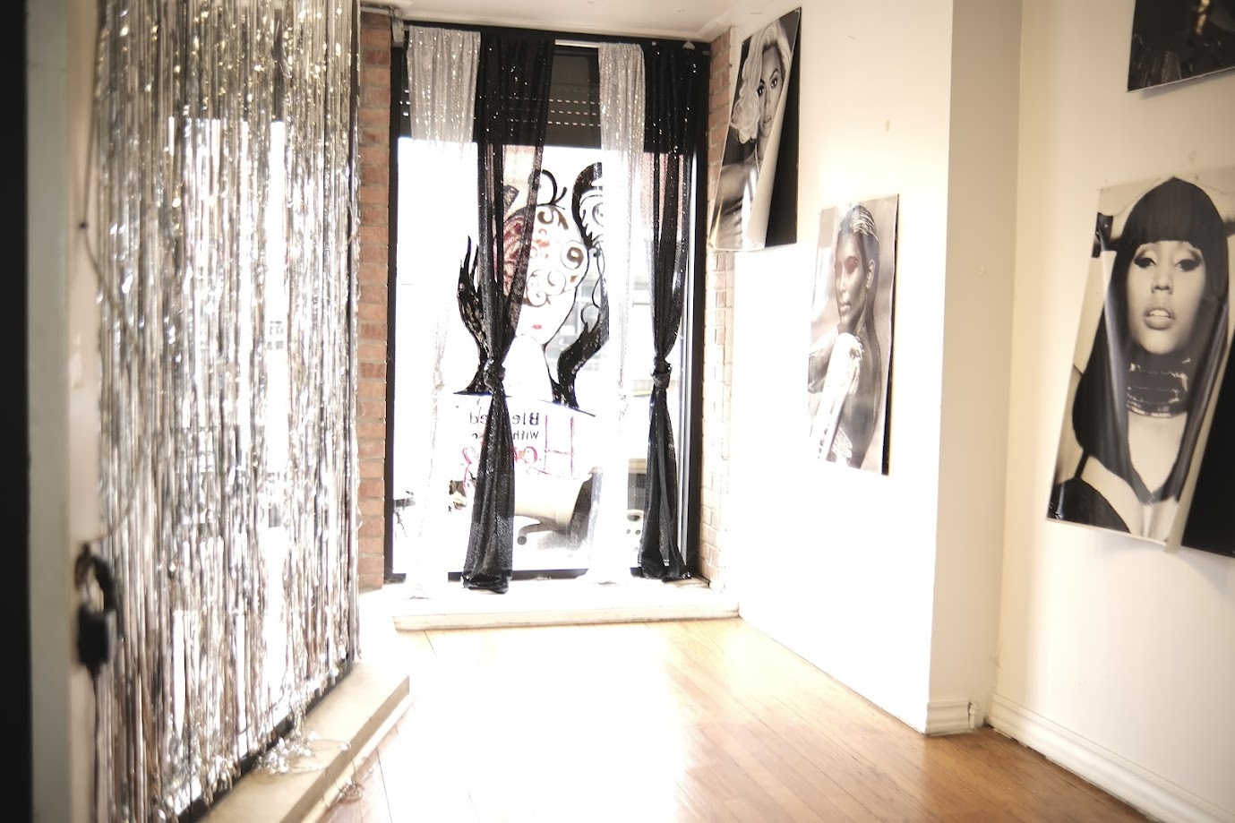 1651 West 79th Street Chicago, IL 60620 - Photo 4 of 29 a view of a living room with a fireplace and a large window