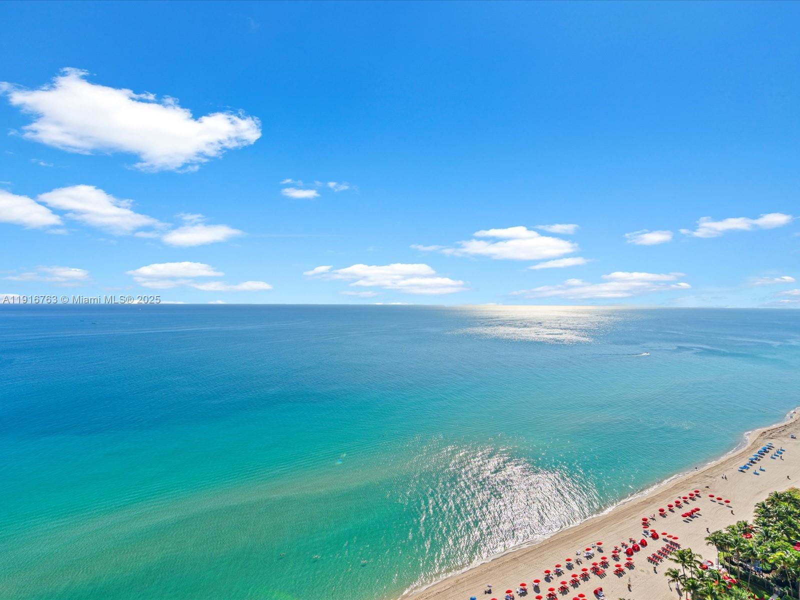 17901 Collins Avenue, Unit 2602 Sunny Isles Beach, FL 33160 - Photo 32 of 85 a view of an ocean from a balcony