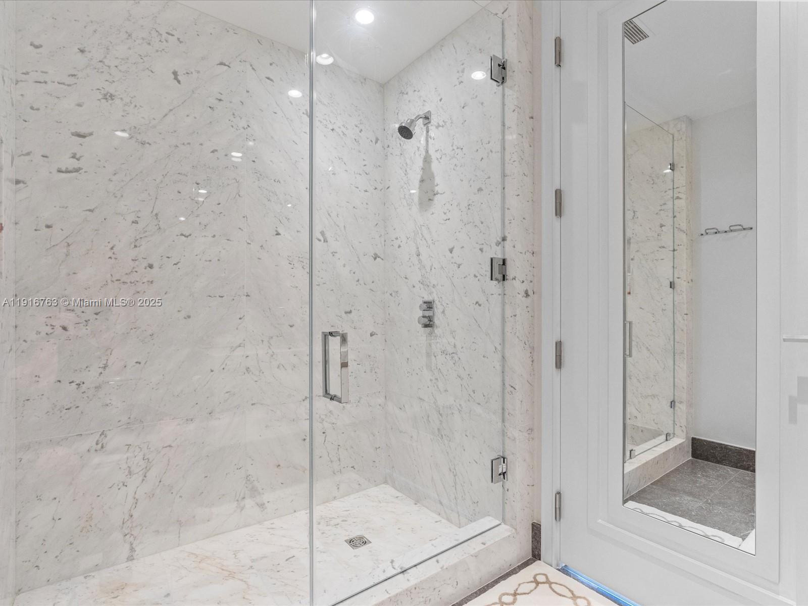 17901 Collins Avenue, Unit 2602 Sunny Isles Beach, FL 33160 - Photo 57 of 85 a bathroom with a shower