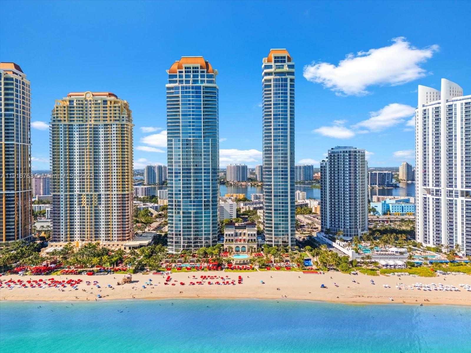 17901 Collins Avenue, Unit 2602 Sunny Isles Beach, FL 33160 - Photo 66 of 85 a view of city with tall buildings