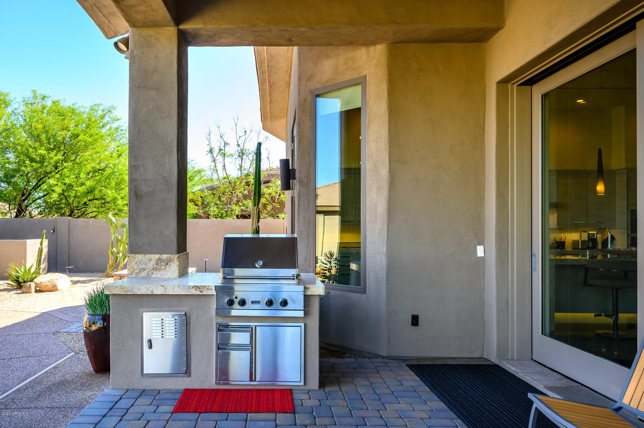 7953 East Thunderhawk Road Scottsdale, AZ 85255 - Photo 32 of 40 a view of balcony with workspace