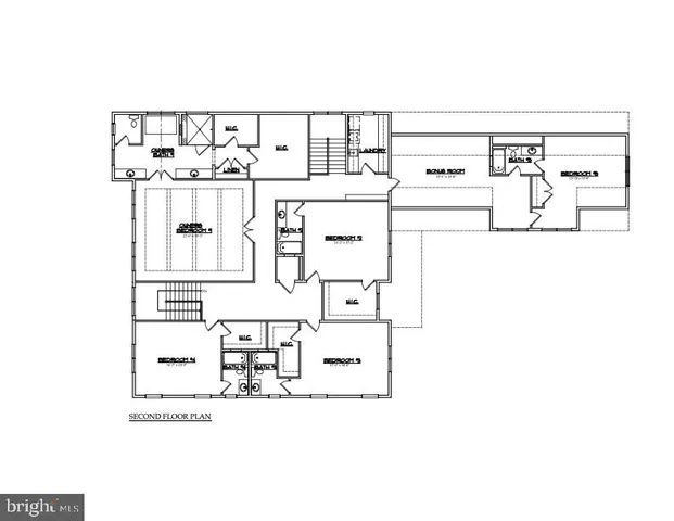 a black and white photo of a black white house