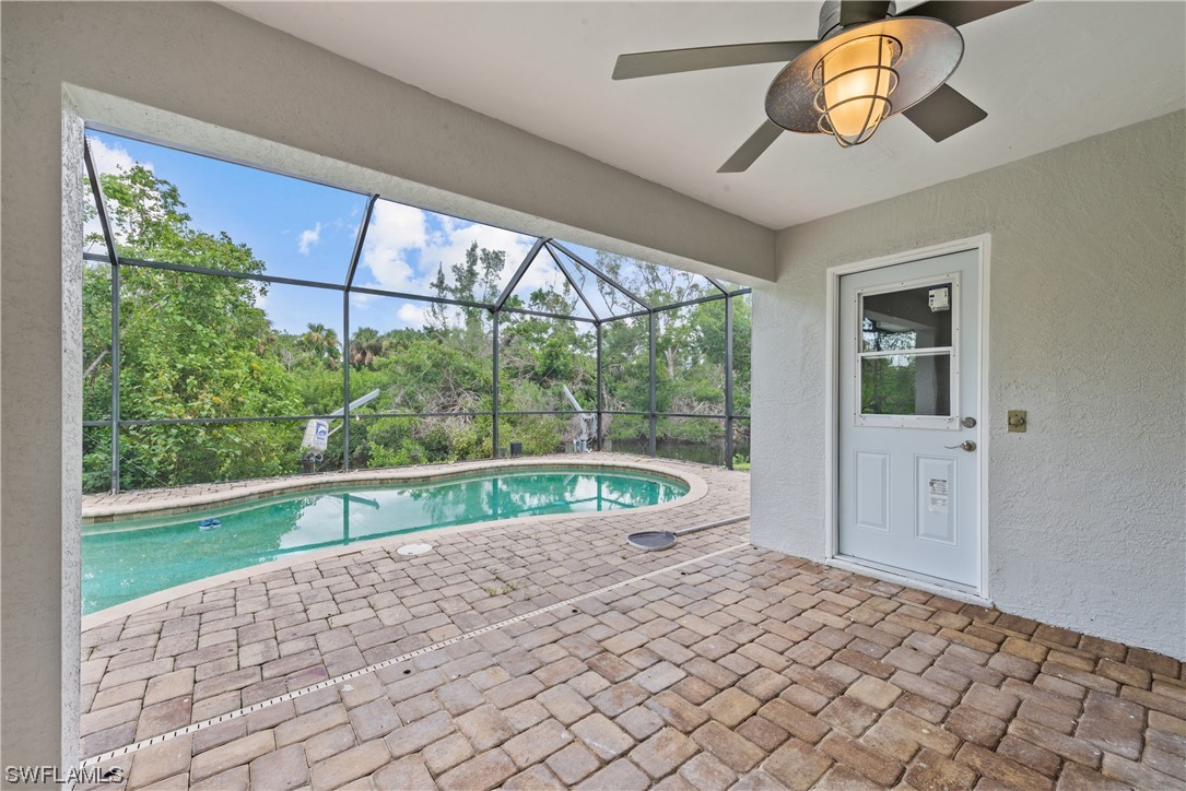 1058 Old Bridge Road North Fort Myers, FL 33917 - Photo 29 of 43 a house view with a outdoor space