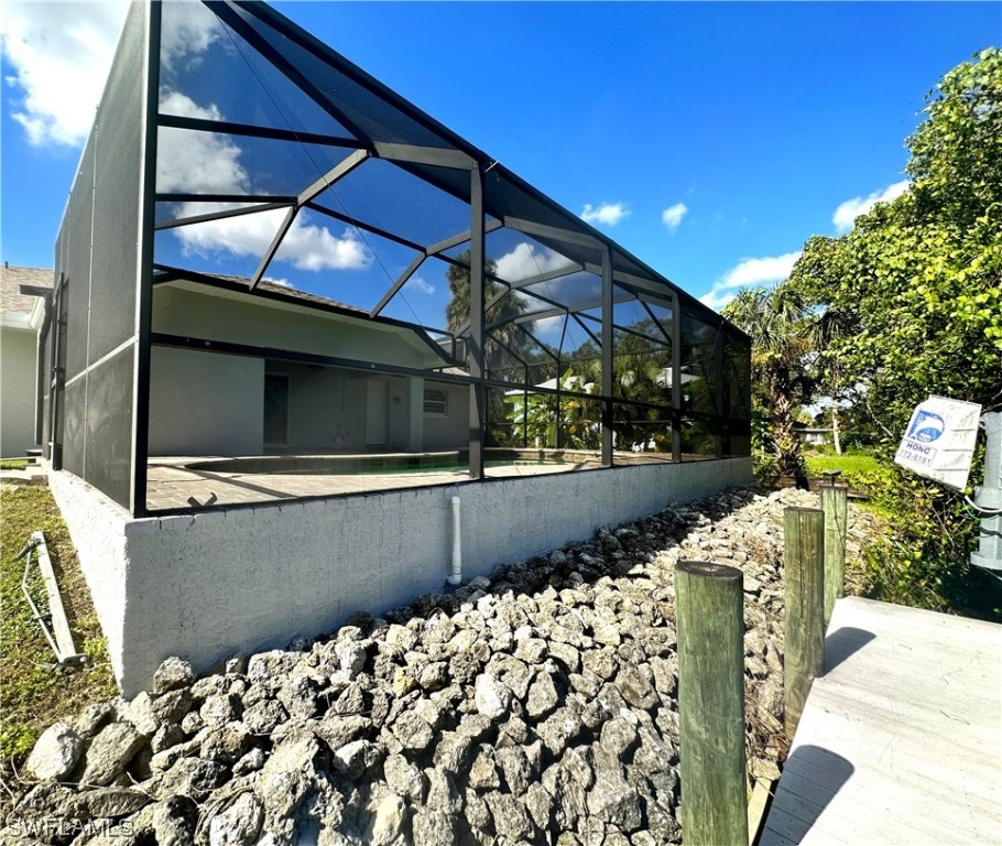 1058 Old Bridge Road North Fort Myers, FL 33917 - Photo 34 of 43 a view of entryway with a street