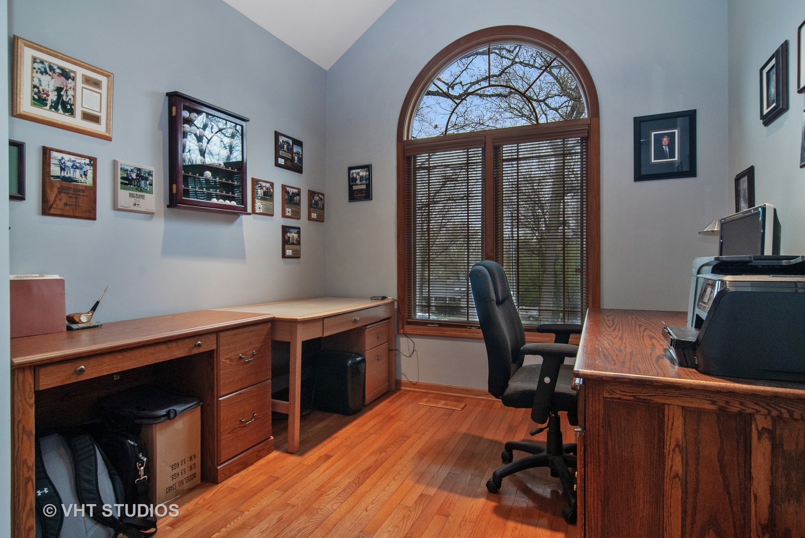 43W887 Old Midlothian Road Elburn, IL 60119 - Photo 18 of 35 a view of a workspace with furniture and a window