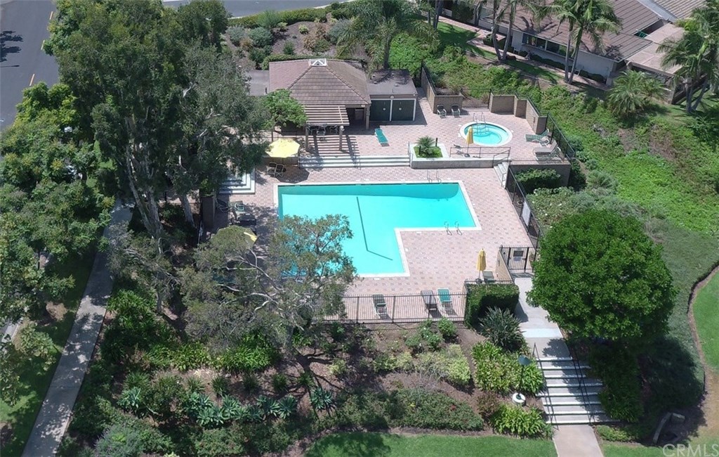 8 Hawthorn Irvine, CA 92612 - Photo 27 of 27 an aerial view of a house with a garden and lake view