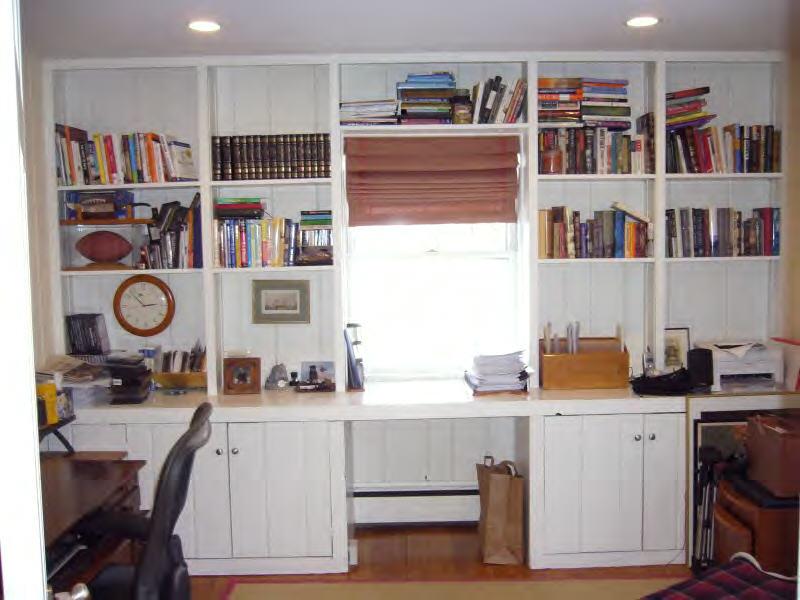 Undisclosed Address New Canaan, CT 06840 - Photo 14 of 14 a workspace with furniture and a book shelf