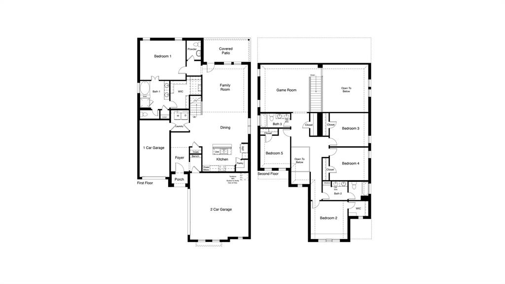 701 Soaring Hawk Drive Aledo, TX 76008 - Photo 2 of 2 a picture of a floor plan