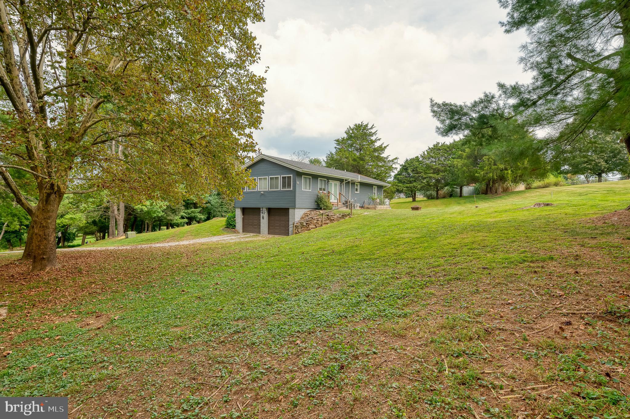 329 Everett Road Monkton, MD 21111 - Photo 35 of 41 a view of a large garden with plants and large trees
