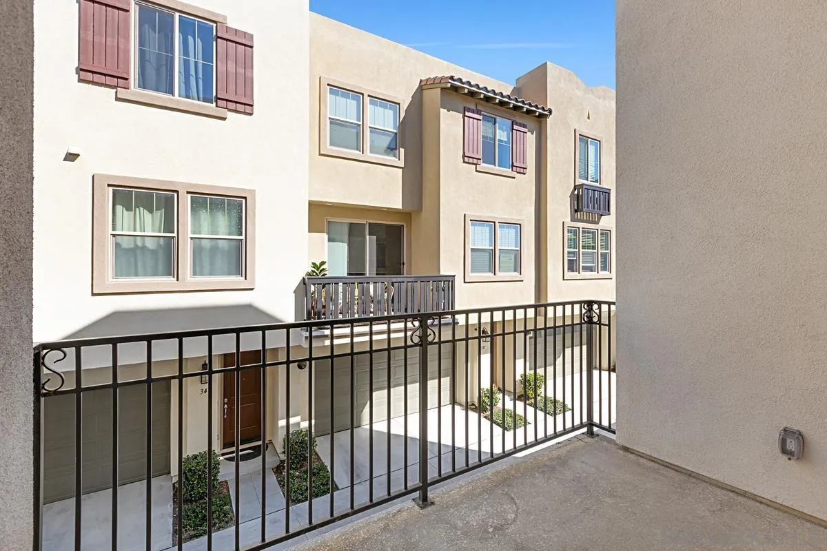 340 Millstream Court Santee, CA 92071 - Photo 13 of 19 a view of a brick building from a balcony