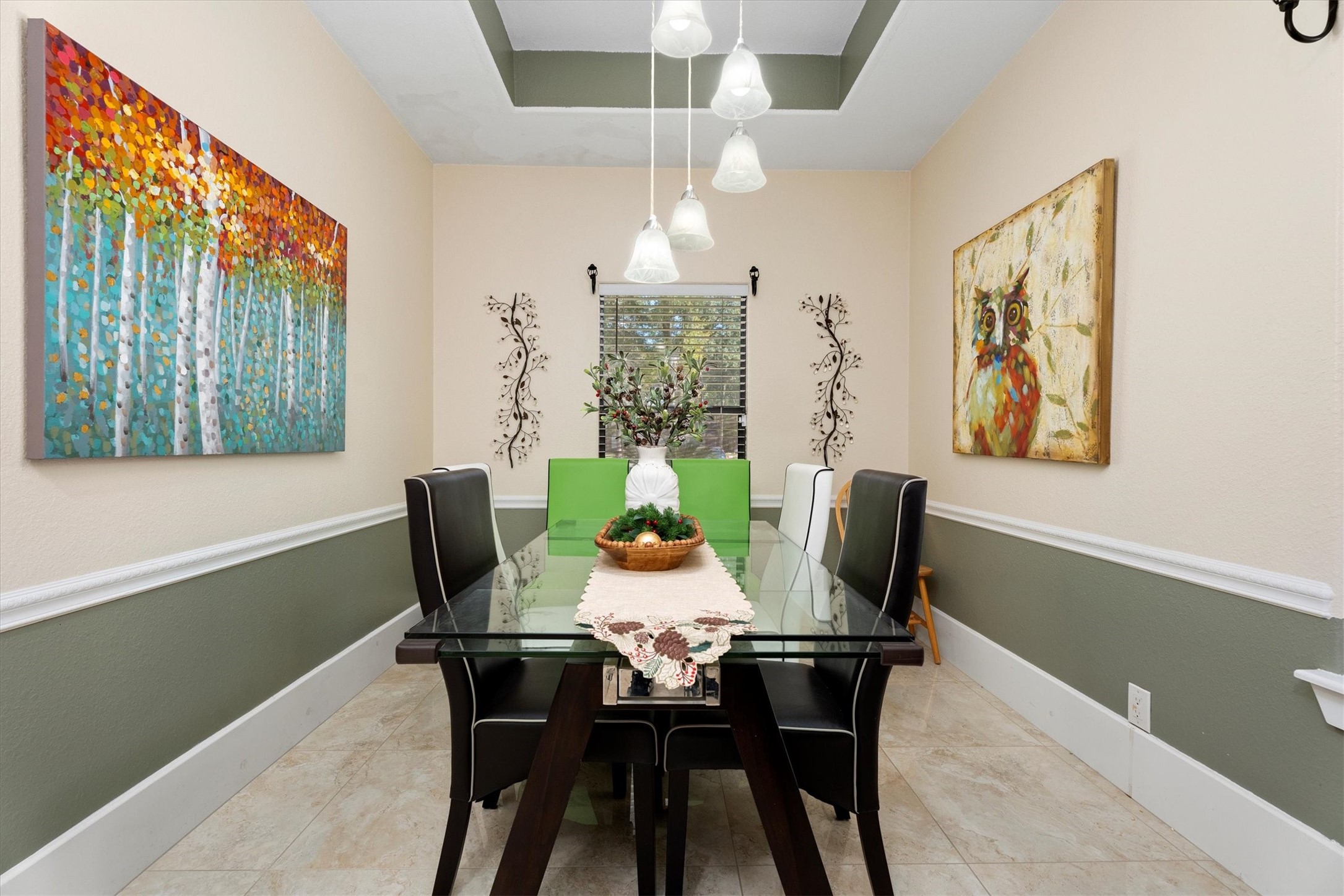 22924 Rio Grande Drive Porter, TX 77365 - Photo 12 of 19 a view of a dining room with furniture window and outside view