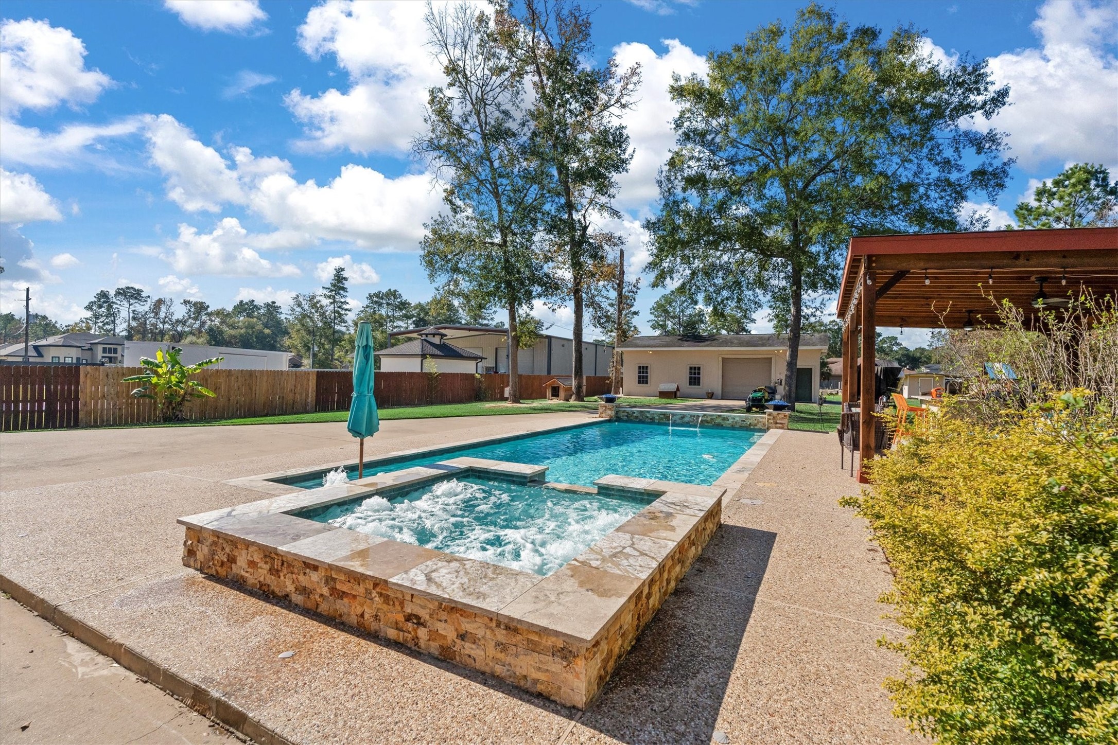 22924 Rio Grande Drive Porter, TX 77365 - Photo 5 of 19 a view of a park with large trees